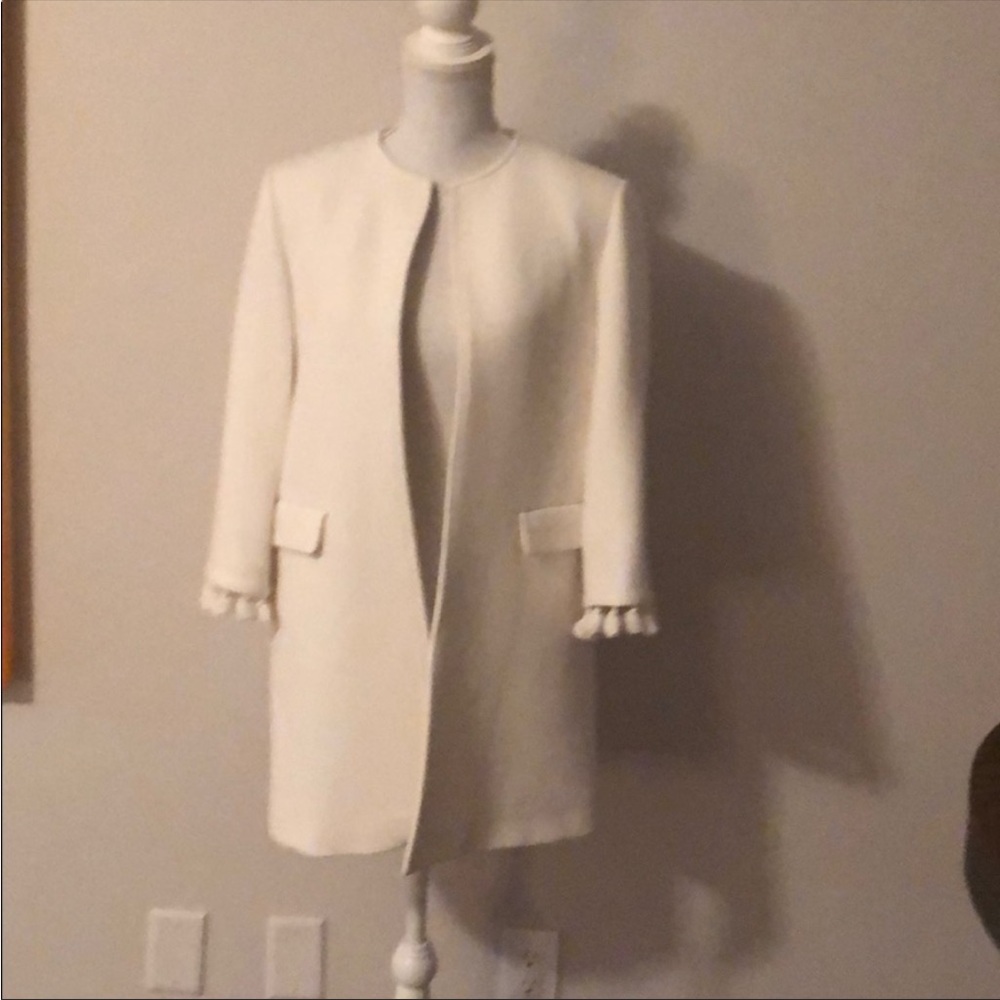 Zara woman White Coat